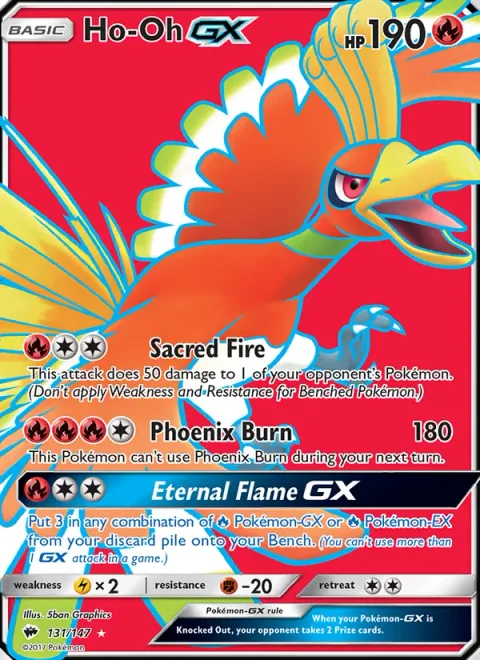 Ho-Oh GX [Sacred Fire | Phoenix Burn | Eternal Flame GX]