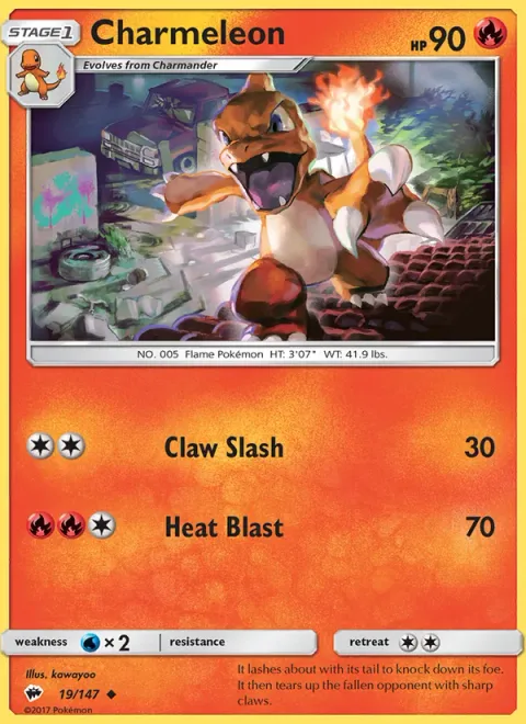 Charmeleon [Claw Slash | Heat Blast]