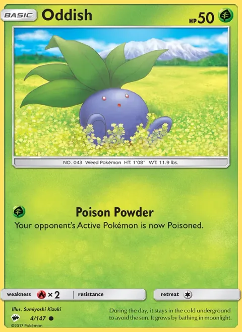 Oddish [Poison Powder]
