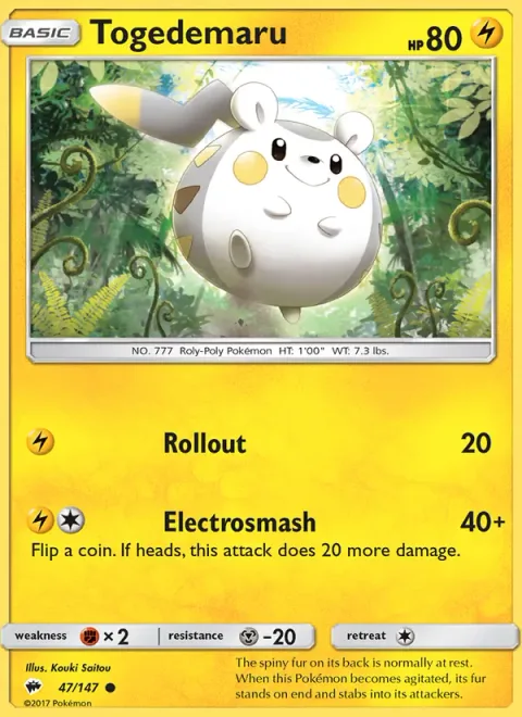 Togedemaru [Rollout | Electrosmash]
