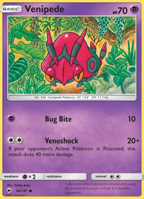 Venipede [Bug Bite | Venoshock]