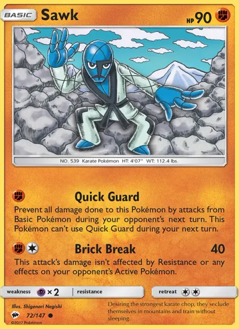 Sawk [Quick Guard | Brick Break]