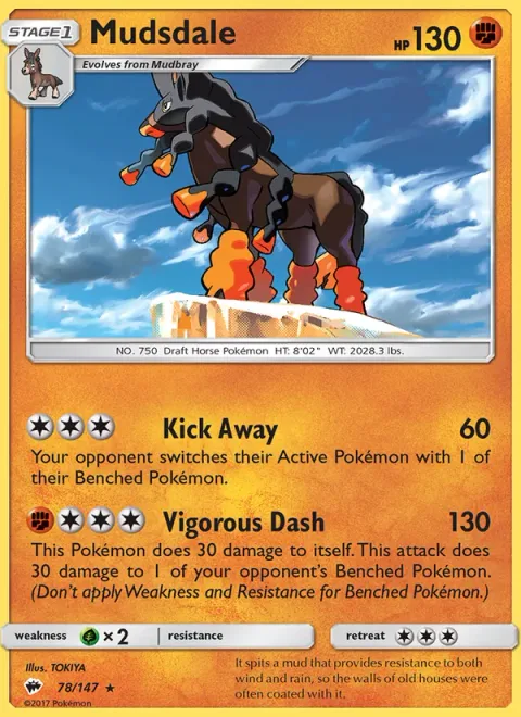 Mudsdale [Kick Away | Vigorous Dash]