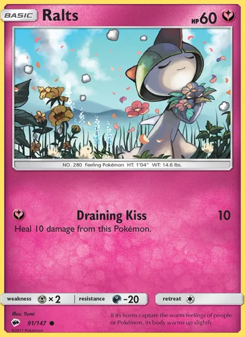 Ralts [Draining Kiss]
