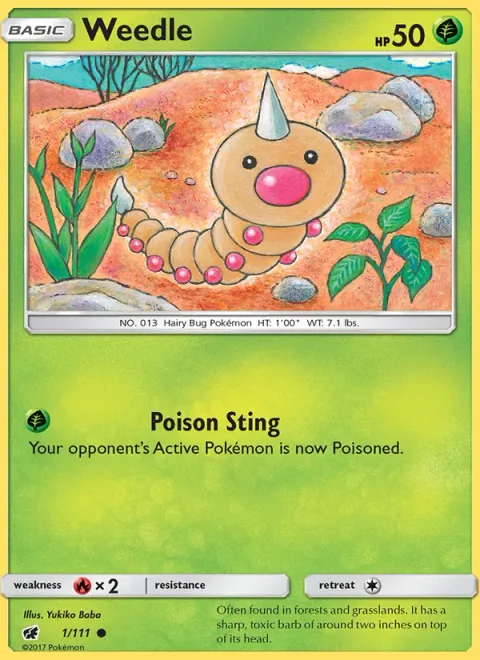 Weedle [Poison Sting]