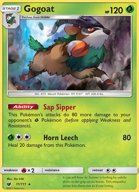 Gogoat [Sap Sipper | Horn Leech]