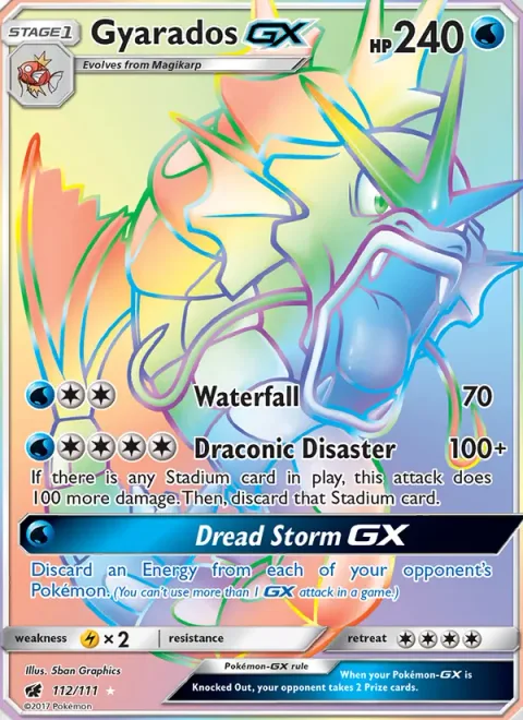 Gyarados GX [Waterfall | Draconic Disaster | Dread Storm GX]