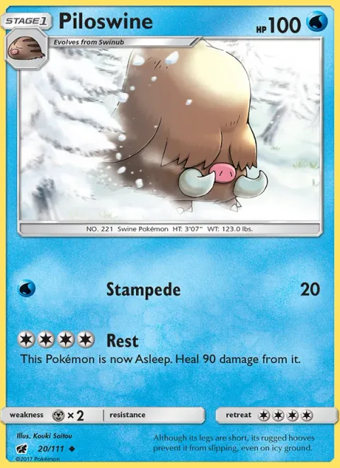 Piloswine [Stampede | Rest]