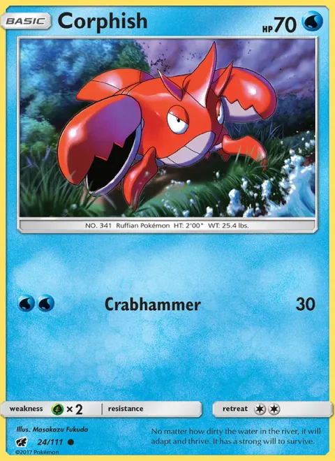 Corphish [Crabhammer]