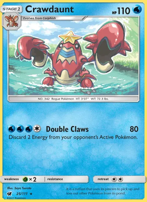 Crawdaunt [Double Claws]