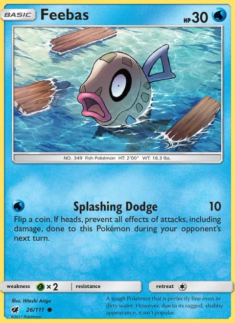 Feebas [Splashing Dodge]