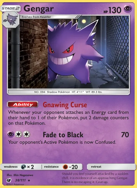 Gengar [Gnawing Curse | Fade to Black]