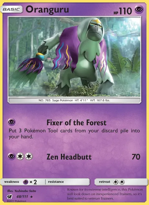 Oranguru [Fixer of the Forest | Zen Headbutt]