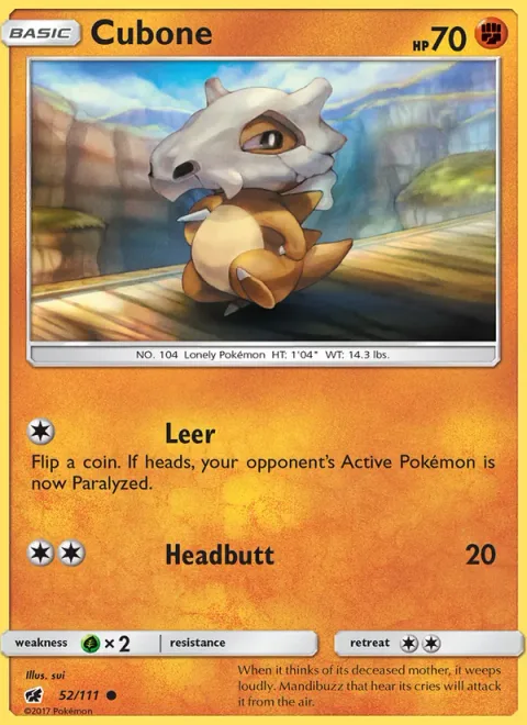 Cubone [Leer | Headbutt]