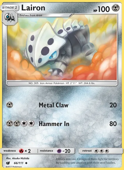 Lairon [Metal Claw | Hammer In]
