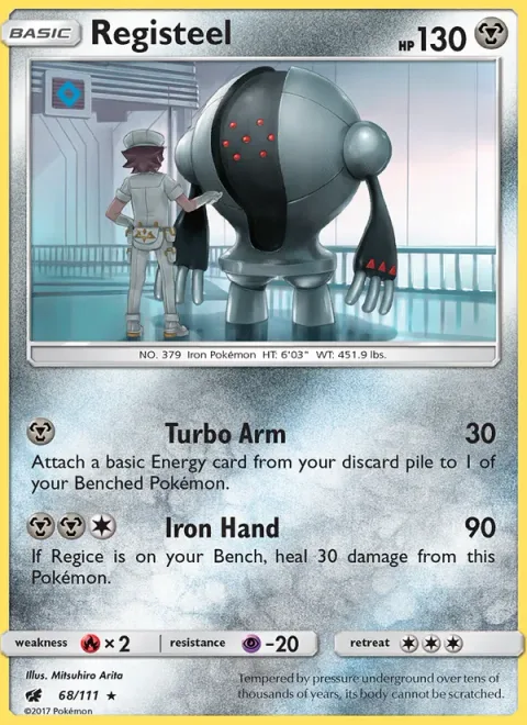 Registeel [Turbo Arm | Iron Hand]