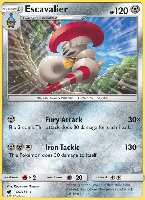 Escavalier [Fury Attack | Iron Tackle]
