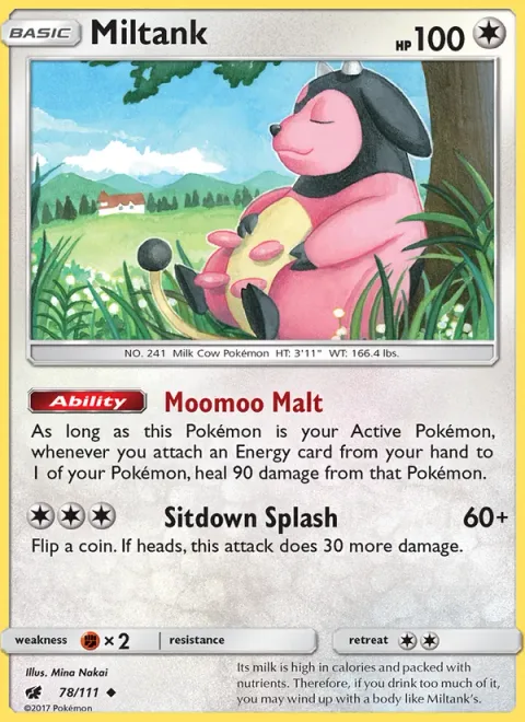 Miltank [Moomoo Malt | Sitdown Splash]
