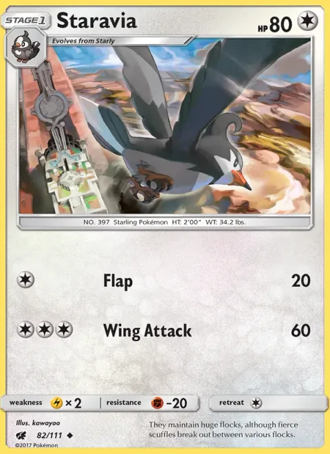Staravia [Flap | Wing Attack]