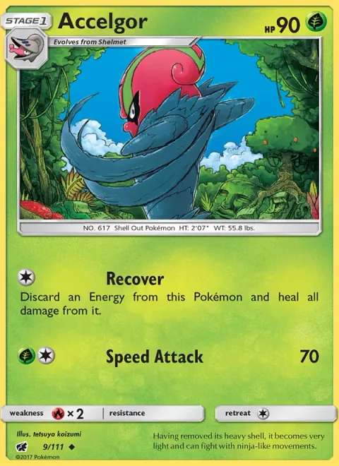 Accelgor [Recover | Speed Attack]