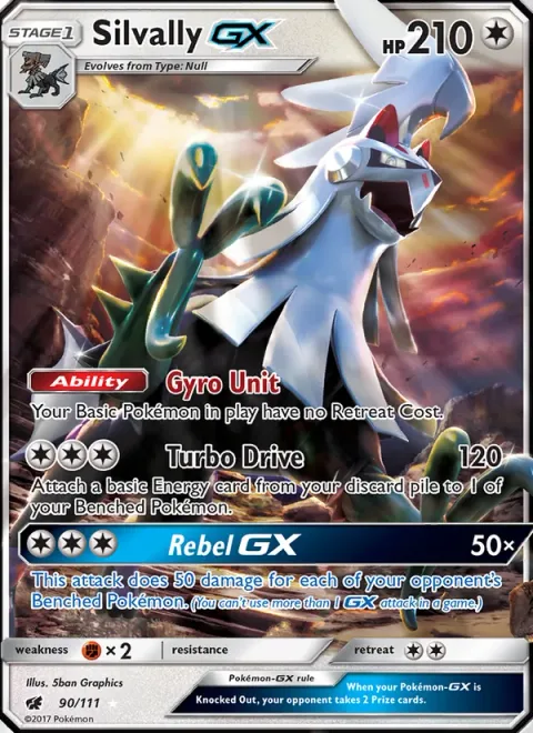 Silvally GX [Gyro Unit | Turbo Drive | Rebel GX]