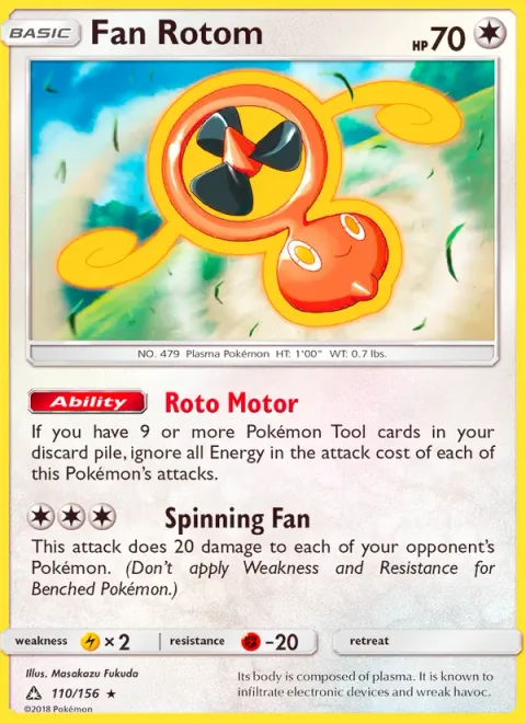 Fan Rotom [Roto Motor | Spinning Fan]