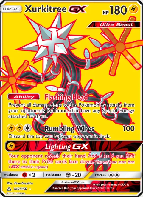 Xurkitree GX [Flashing Head | Rumbling Wires | Lighting GX]