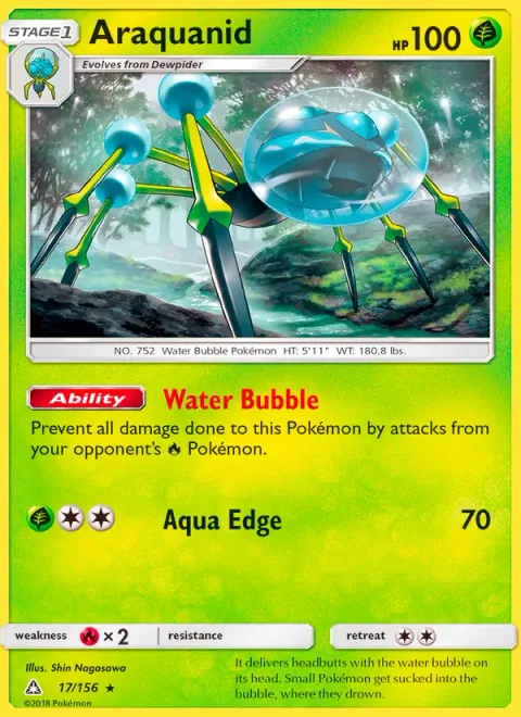 Araquanid [Water Bubble | Aqua Edge]