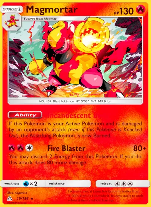 Magmortar [Incandescent Body | Fire Blaster]
