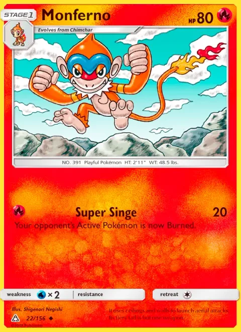 Monferno [Super Singe]