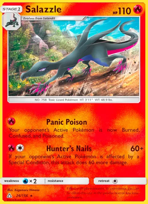 Salazzle [Panic Poison | Hunter's Nails]