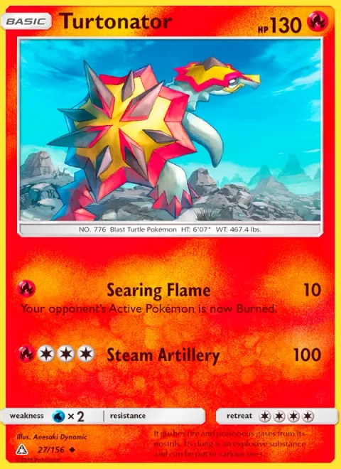 Turtonator [Searing Flame | Steam Artillery]