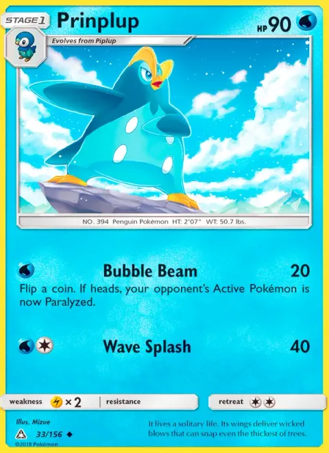 Prinplup [Bubble Beam | Wave Splash]