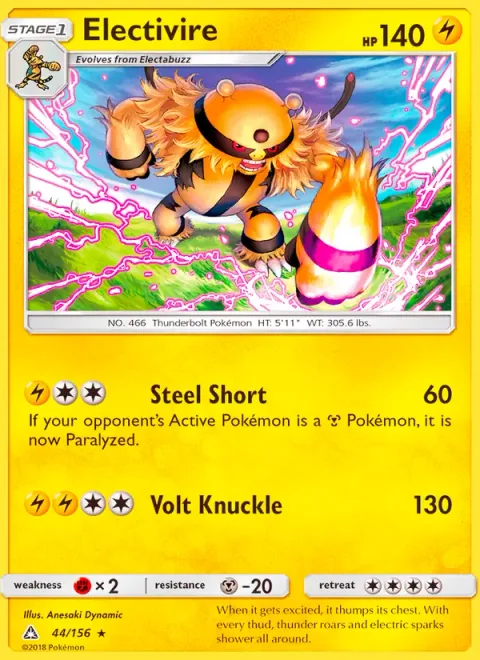 Electivire [Steel Short | Volt Knuckle]