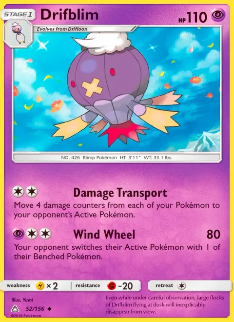 Drifblim [Damage Transport | Wind Wheel]