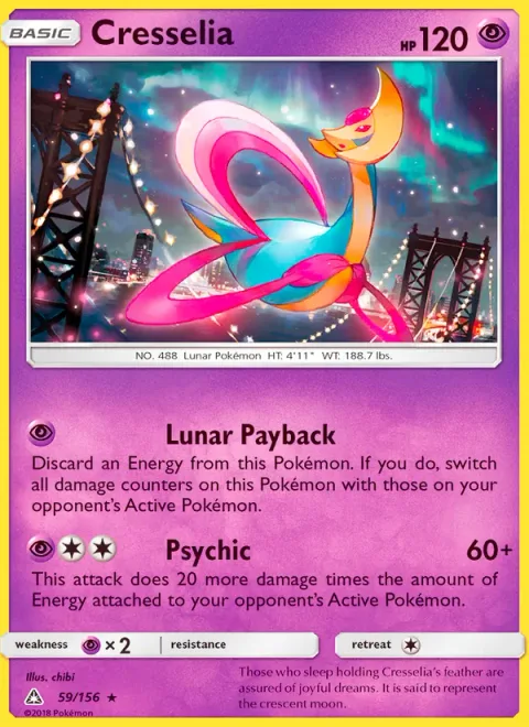 Cresselia [Lunar Payback | Psychic]