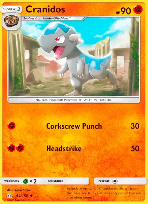 Cranidos [Corkscrew Punch | Headstrike]