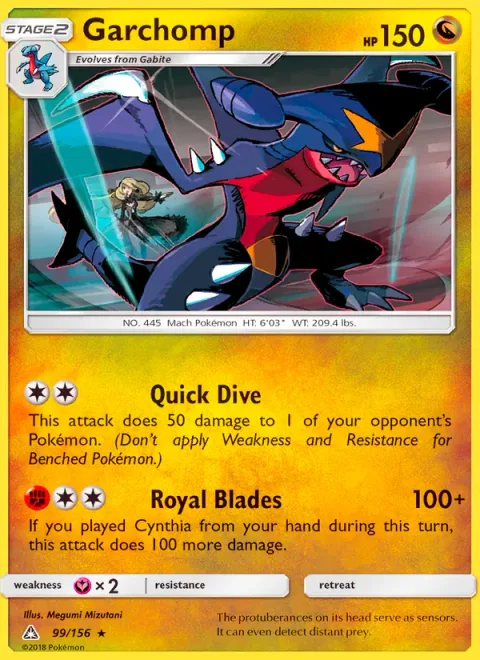 Garchomp [Quick Dive | Royal Blades]