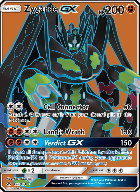 Zygarde GX [Cell Connector | Land's Wrath | Verdict GX]
