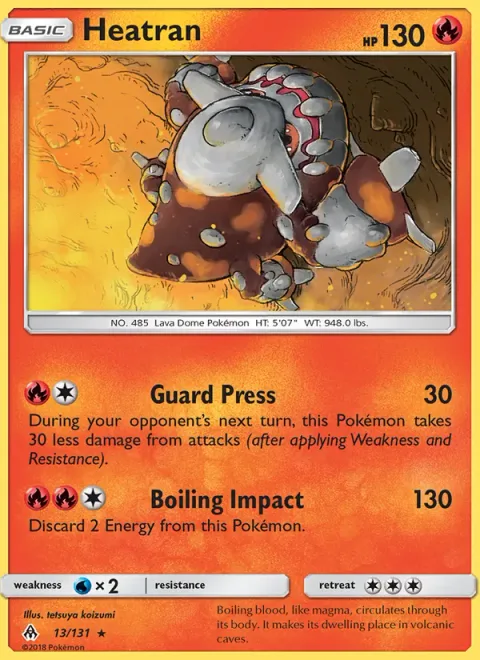 Heatran [Guard Press | Boiling Impact]