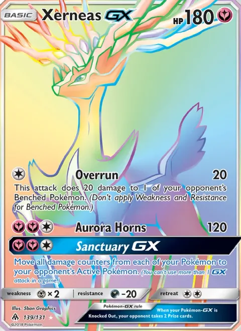 Xerneas GX [Overrun | Aurora Horns | Sanctuary GX]