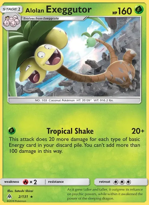 Alolan Exeggutor [Tropical Shake]