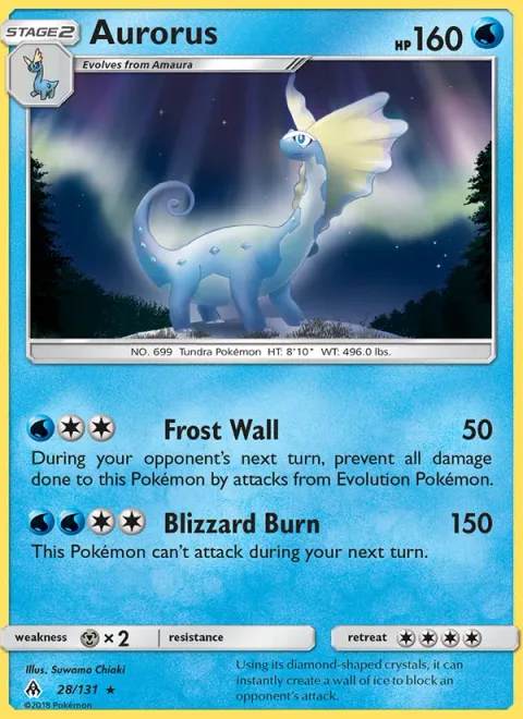 Aurorus [Frost Wall | Blizzard Burn]