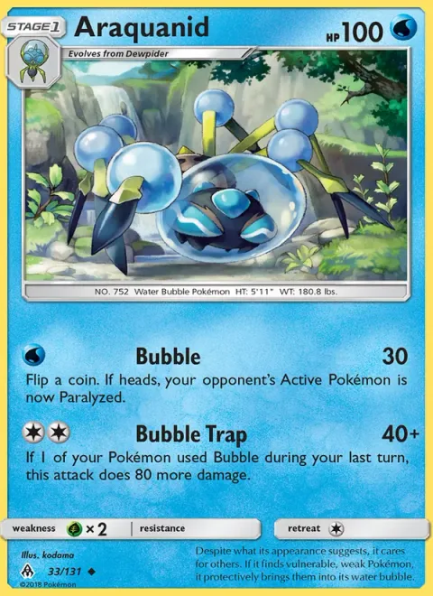Araquanid [Bubble | Bubble Trap]