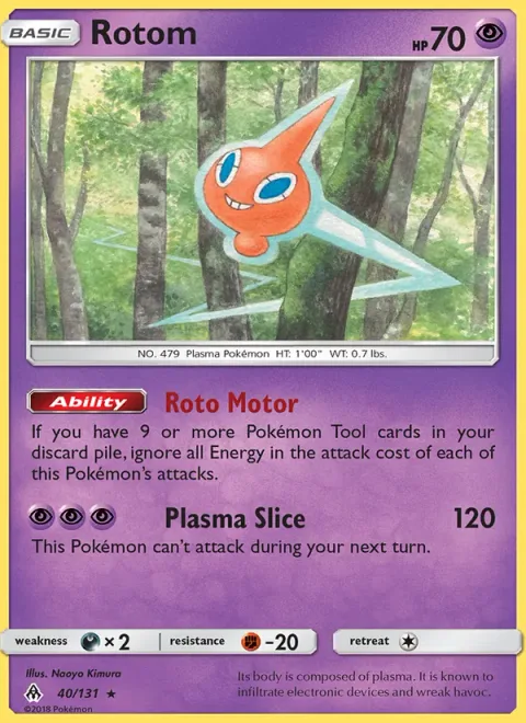 Rotom [Roto Motor | Plasma Slice]