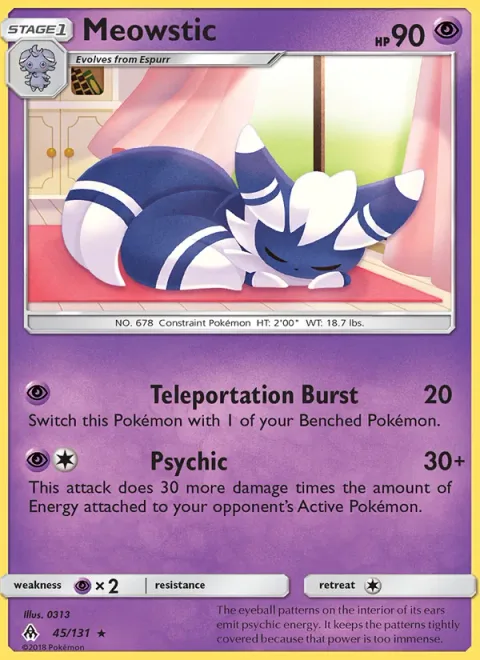 Meowstic [Teleportation Burst | Psychic]