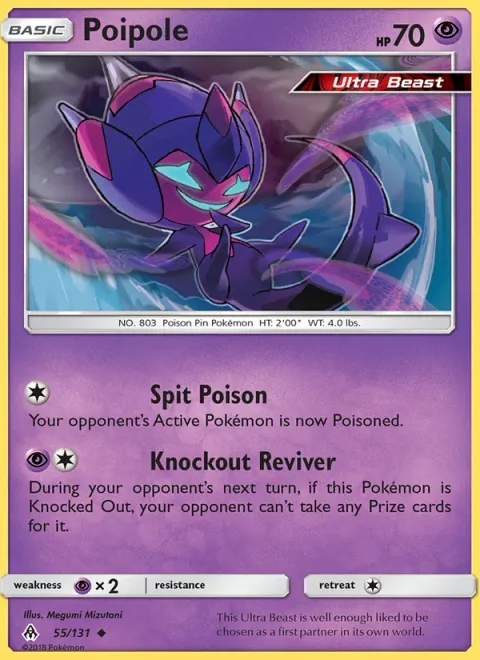 Poipole [Spit Poison | Knockout Reviver]