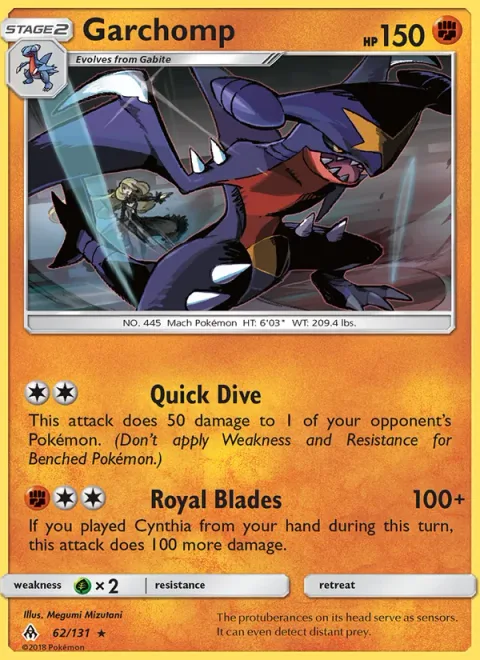 Garchomp [Quick Dive | Royal Blades]