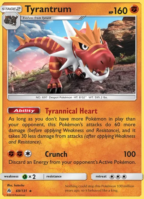 Tyrantrum [Tyrannical Heart | Crunch]
