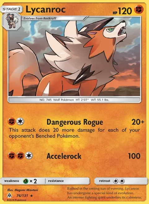 Lycanroc [Dangerous Rogue | Accelerock]